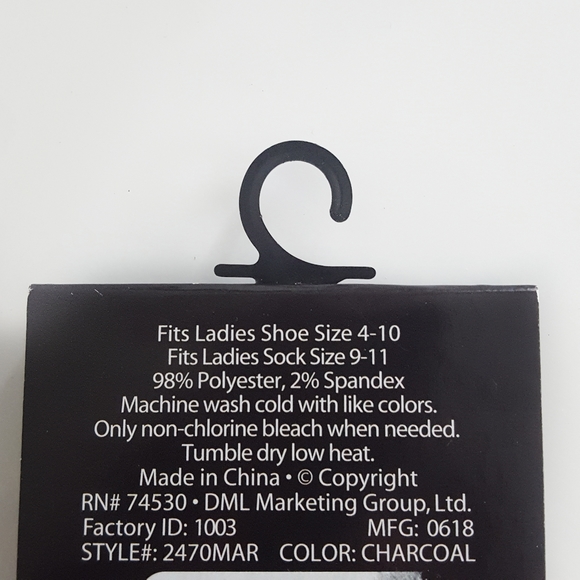 ▪Grey Christmas Socks▪ - Picture 4 of 4